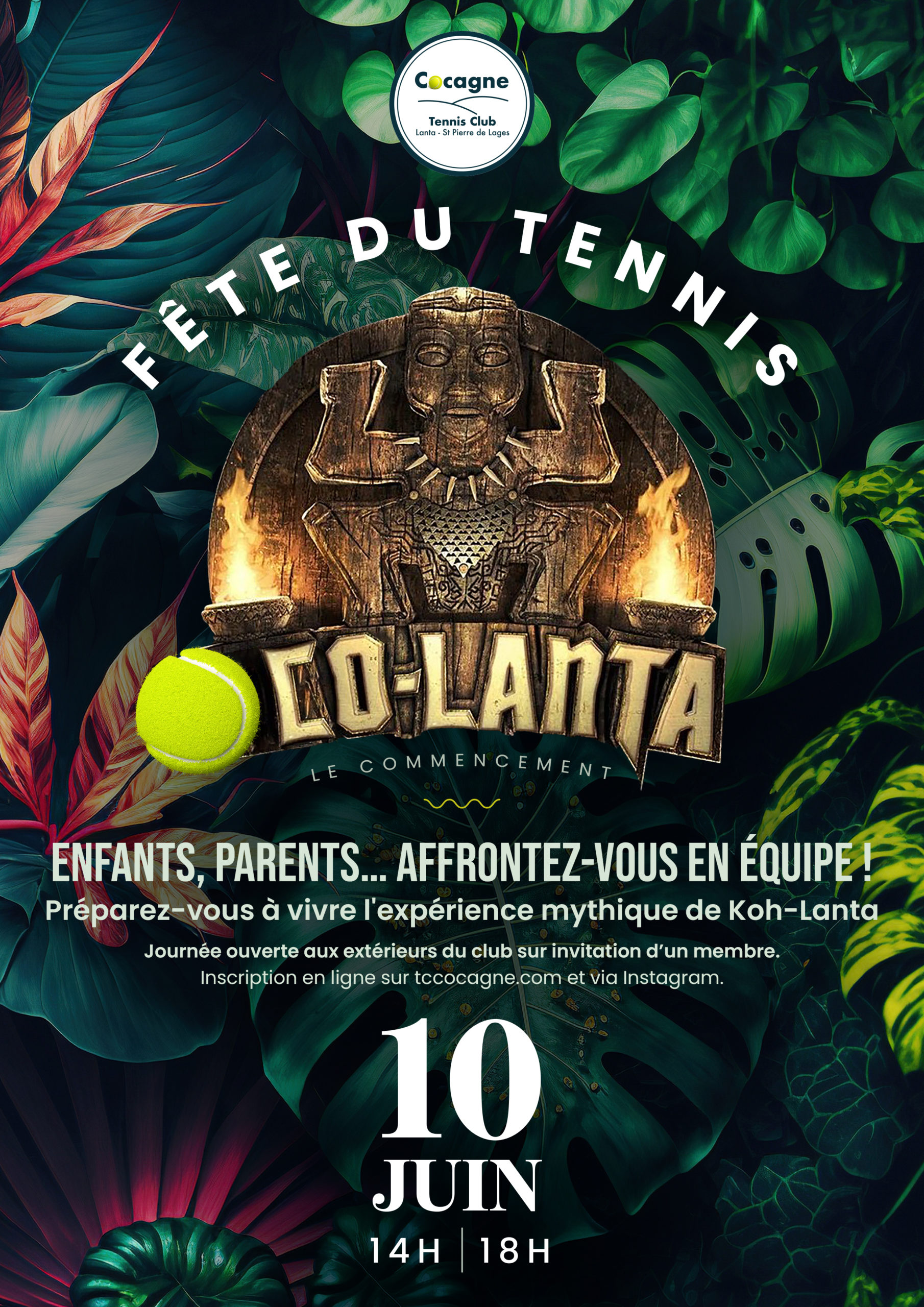 Fête du Tennis – Co-Lanta